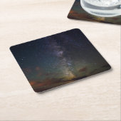 天の川 | Stars at Night スクエアペーパーコースター (アングル)