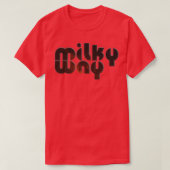 天の川 Tシャツ (デザイン正面)