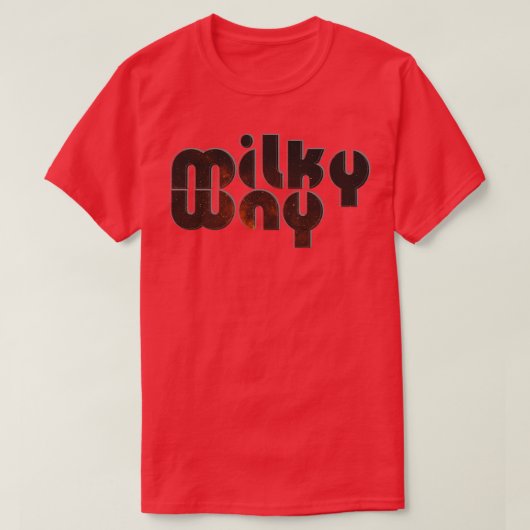 天の川 Tシャツ (デザイン正面)