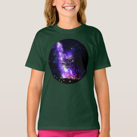 天の川 Tシャツ (正面)