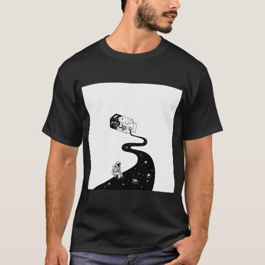 天の川 Tシャツ (正面)