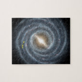 天の川NASAの太陽 ジグソーパズル (横)