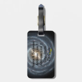 天の川NASAの太陽 ラゲッジタグ (裏面縦)