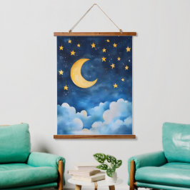 天の平静 吊り下げ型タペストリー