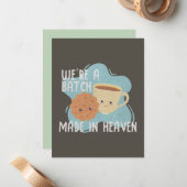 天の恵みのバッチです ノートカード (正面/裏面インサイチュ)