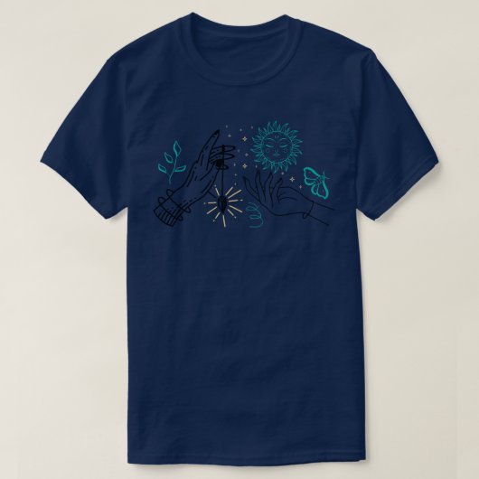 天の手 Tシャツ (デザイン正面)