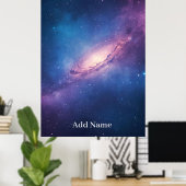 天の旋回デザインの電話ケース – パーソナライズされた f ポスター (ホームオフィス)