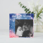 *〜* 天の星を保存する 写真をアップロードして 記念日をセーブしよう セーブザデート (スタンド正面)