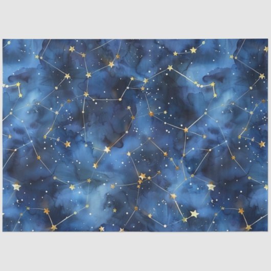 天の星座の分離 薄葉紙 (正面)