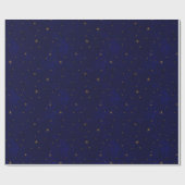 天の星明かりの夜 ラッピングペーパー (フラット)