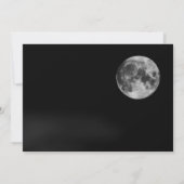 天の星空銀河写真月 セーブザデート (裏面)