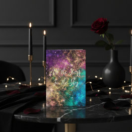 天の星　バレンタインデーカード（特別なメッセージ入り） シーズンカード