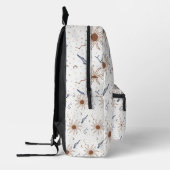 天の星、太陽と月 プリントバックパック (左)