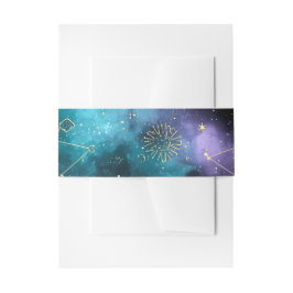 天の星 | 本物の金箔 ウェディング 招待状ベリーバンド