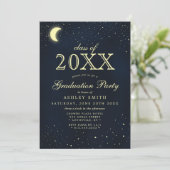 天の月と星の卒業クラス 招待状 (スタンド正面)