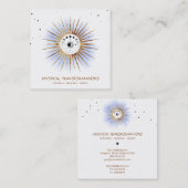 *~*天の月の月の魔法ぼほ光 スクエア名刺 (正面/裏面)