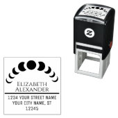 天の月相名前返送先 #3 セルフインキングスタンプ (インサイチュ)