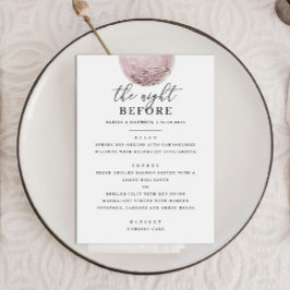 天の月 | 前夜祭の食事 メニュー