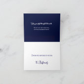 天の栄光からの天使の降誕カード シーズンカード (内部)