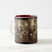 天の梯子の天使 ツートーンマグカップ (正面左)