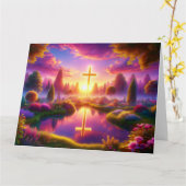 天の楽園のゴールデンクロス カード (黄色い花)