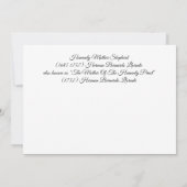 天の母バロック芸術 招待状 (裏面)