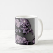 天の気持ち私はあなたを愛する銀河の挨拶 コーヒーマグカップ (正面右)