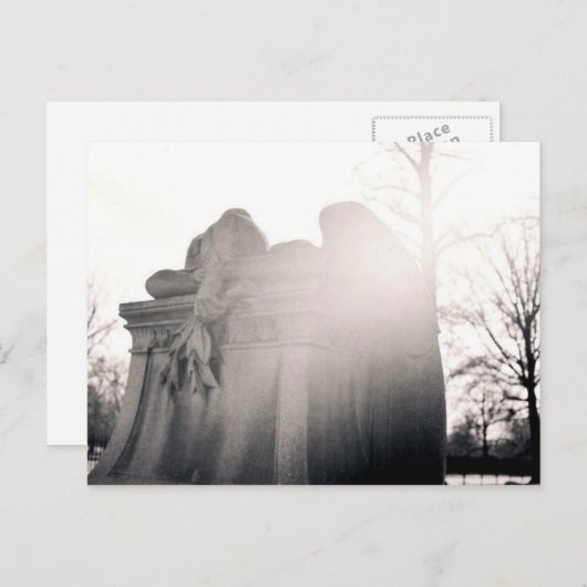 天の泣く天使のはがき ポストカード (正面/裏面)