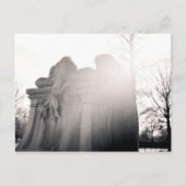 天の泣く天使のはがき ポストカード (正面)