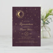天の深夜青金星のキンセアニエラ招待状 招待状 (スタンド正面)