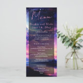 天の満月の星が神秘的な雲結婚 メニュー (スタンド正面)