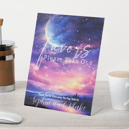 天の満月の星はペデスタルのサインを好む 台座サイン (インサイチュ)