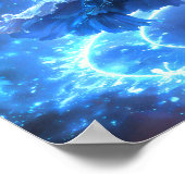 天の火炎魔法少女エレメンタルを振り回す ポスター (角)