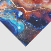 天の瑪瑙 | 炎の宇宙石のパターン 薄葉紙 (詳細)