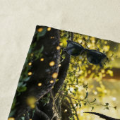 天の生き物の天使の悪魔ファンタジー ビーチタオル (インサイチュ)