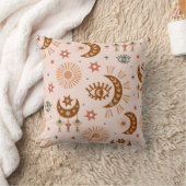 天の目、月、太陽のパターン。 クッション (ブランケット)