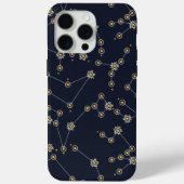天の神秘的なシームレスパターン Case-Mate iPhoneケース (裏面)