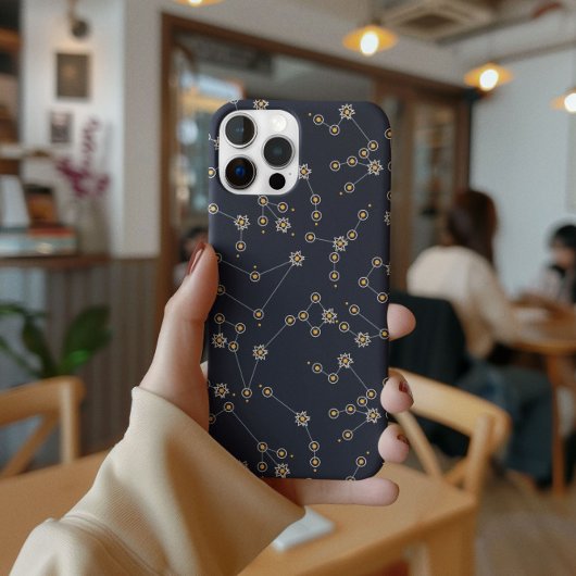 天の神秘的なシームレスパターン Case-Mate iPhoneケース
