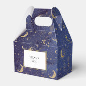 天の神秘的な星と月結婚の フェイバーボックス (裏面サイド)