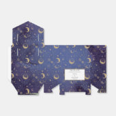 天の神秘的な星と月結婚の フェイバーボックス (折り畳みなし)