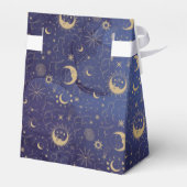 天の神秘的な星と月結婚の フェイバーボックス (裏面サイド)