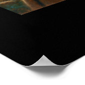 天の空に微笑むイエス ポスター (角)