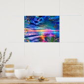 天の空疑問に思 – ポスター (キッチン)