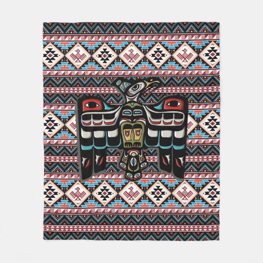 天の空 フリースブランケット (正面)