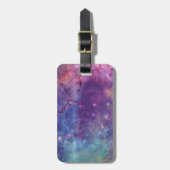 天の空-青及び紫色 ラゲッジタグ (正面縦)