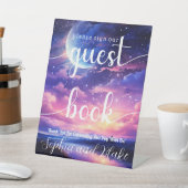 天の結婚式　ゲストブック　スタンドサイン 台座サイン (インサイチュ)