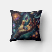 天の結晶の手のひら銀河系 クッション (裏面)