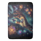 天の結晶の手のひら銀河系 バスマット (正面縦)