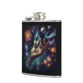 天の結晶の手のひら銀河系 フラスク (左)