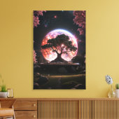 「天の花」 キャンバスプリント (インサイチュ (リビング))